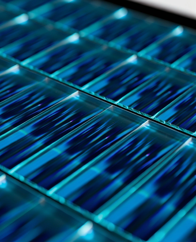 Digital data refraction visualization